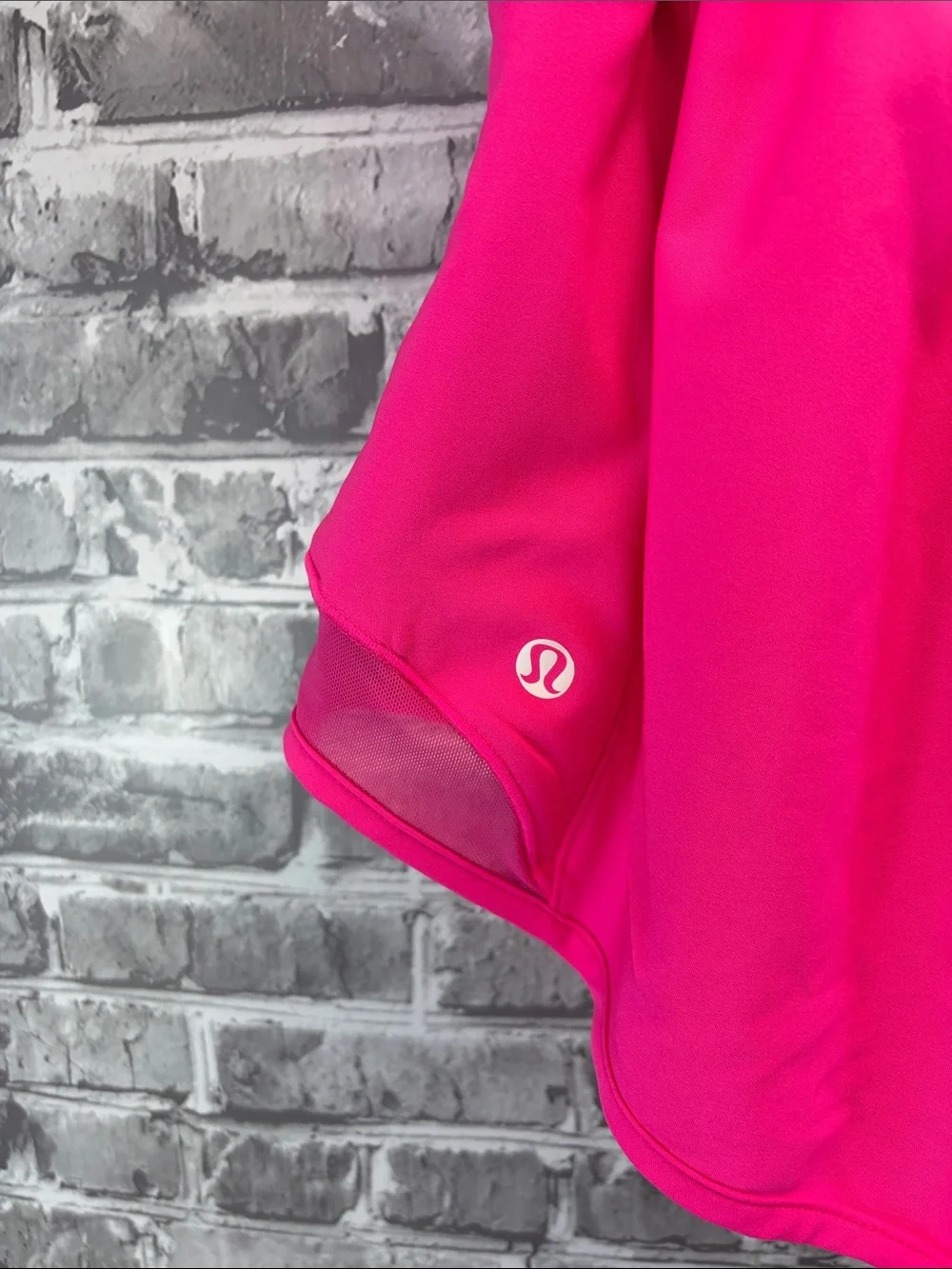 lululemon athletica Bright Pink Athletic Shorts